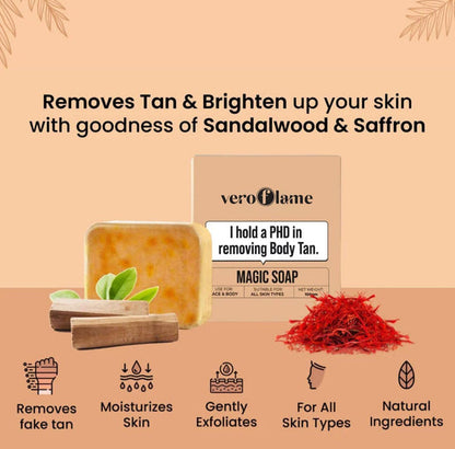 🔥Buy 2 Get 2 Free 🔥| Magic Soap (Sandal Wood and Saffron Soap)