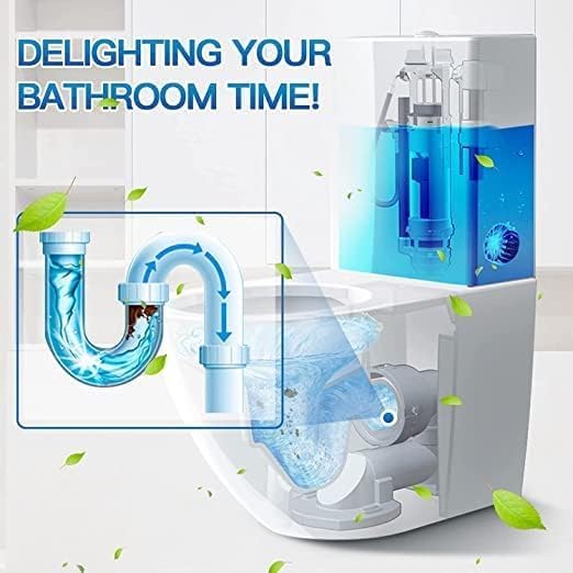 💧✨ Automatic Crystal Clean Toilet Tablets