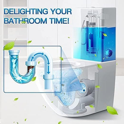 💧✨ Automatic Crystal Clean Toilet Tablets