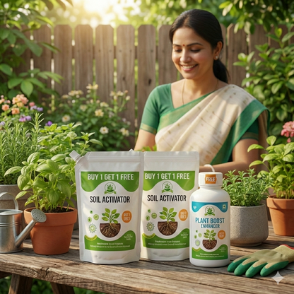 🌿 Soil Activator – Bring Your Plants Back to Life! (Buy 1 Get 1 FREE)