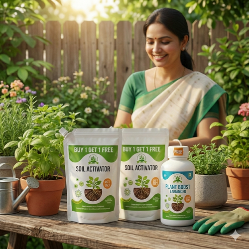 🌿 Soil Activator – Bring Your Plants Back to Life! (Buy 1 Get 1 FREE)