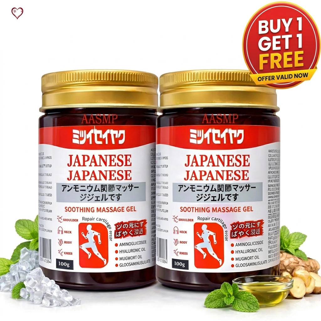 QuickRelief™ - Japanese Instant Pain Relief Soothing Massage Gel 🌸✨ (Buy 1 Get 1 Free🔥🔥)