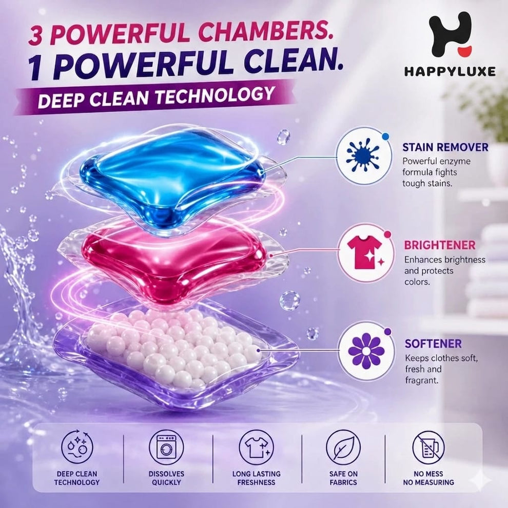 5 in 1 Laundry Power Detergent Pods |⏰Limited Period Offer⏰